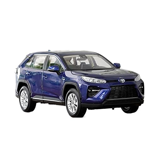 YCNXEB Miniatur Modelle 1 18 Für Toyota Willanda 2020 Blaue Legierung Druckguss Statisches Modellauto Handwerk Sammlung Geschenk Originalgetreue Nachbildung von YCNXEB