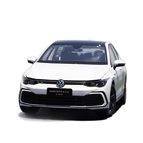 YCNXEB Miniatur Modelle 1 18 Für Volkswagen Golf 8. Generation Classic Legierung Simulation Automodell Sammlergeschenk Originalgetreue Nachbildung(A) von YCNXEB