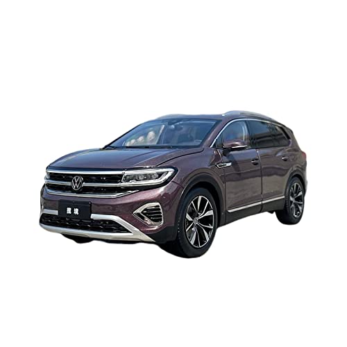 YCNXEB Miniatur Modelle 1 18 Für Volkswagen Lanjing SUV Star Lila Legierung Druckguss Statische Modellsammlung Männer Geschenk Originalgetreue Nachbildung von YCNXEB