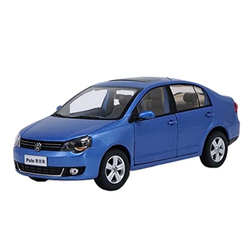 YCNXEB Miniatur Modelle 1 18 Für Volkswagen Polo Legierung Druckguss Modellauto Dekoration Sammlung Display Geschenk Originalgetreue Nachbildung(B) von YCNXEB