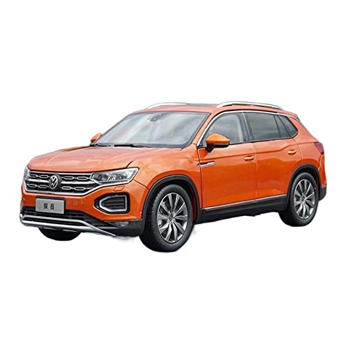 YCNXEB Miniatur Modelle 1 18 Für Volkswagen Tanyue Legierung Druckguss Leuchtend Orange Modellauto Dekoration Sammlung Display Nachbildung von YCNXEB