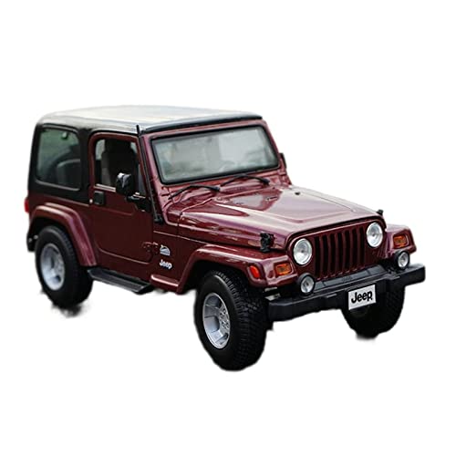 YCNXEB Miniatur Modelle 1 18 Für Wrangler Classic Cabrio Simulation Legierung Automodell Sammlerstück Souvenir Dekoration Originalgetreue Nachbildung(A) von YCNXEB