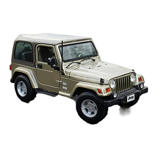 YCNXEB Miniatur Modelle 1 18 Für Wrangler Classic Cabrio Simulation Legierung Automodell Sammlerstück Souvenir Dekoration Originalgetreue Nachbildung(B) von YCNXEB