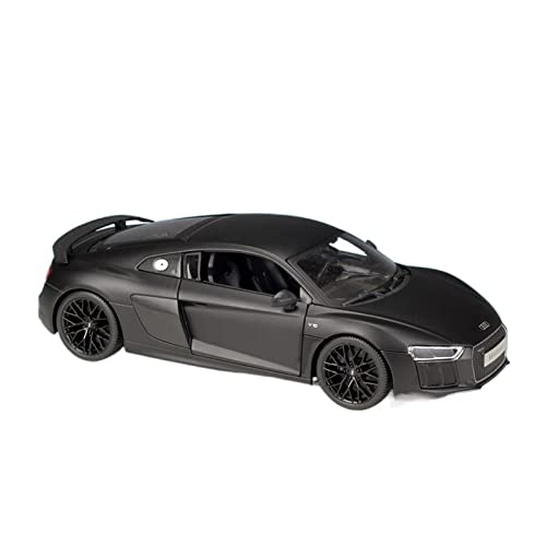 YCNXEB Miniatur Modelle 1 18 Passend Für Audi R8 V10 Plus Druckguss-Simulationslegierungs-Fertigautomodell Mit Base Collection Ornament Originalgetreue Nachbildung(D) von YCNXEB