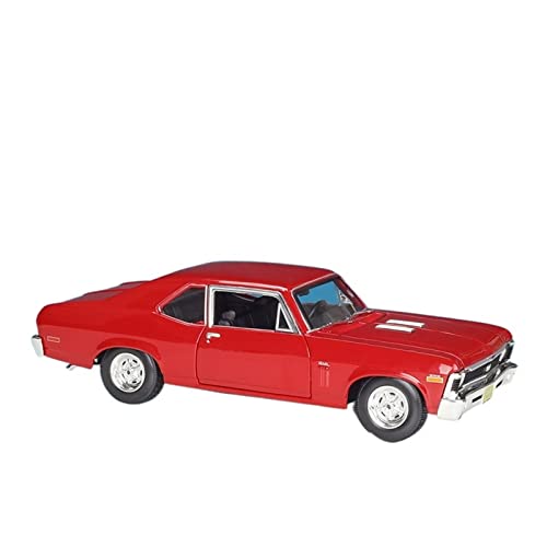 YCNXEB Miniatur Modelle 1 18 Passend Für Chevrolet 1970 Nova SS Simulation Druckgusslegierung Fertiges Automodell Mit Basisgeschenken Originalgetreue Nachbildung(B) von YCNXEB