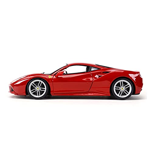 YCNXEB Miniatur Modelle 1 18 for Ferrari 488 GTB Sportwagen Statische Simulation Druckgussfahrzeuge Sammlermodellauto Nachbildung von YCNXEB