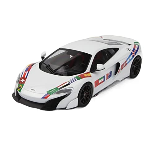 YCNXEB Miniatur Modelle 1 18 for McLaren 675LT Sportwagen Simulation Legierung Automodell Erwachsene Sammlung Geschenke Spielzeug Handwerk Nachbildung(2) von YCNXEB