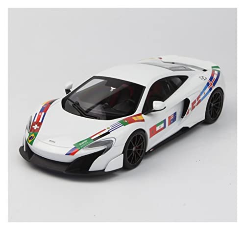 YCNXEB Miniatur Modelle 1 18 for McLaren 675LT Sportwagen Simulation Legierung Automodell Erwachsene Sammlung Geschenke Spielzeug Handwerk Nachbildung(2) von YCNXEB