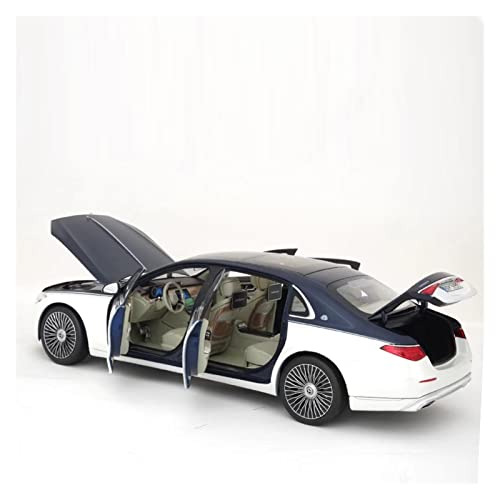 YCNXEB Miniatur Modelle 1 18 for Mercedes-Benz Maybach S680 2020S-Klasse X223 Alloy Full-Open Auto Modell Erwachsene Sammlung Geschenk Spielzeug Handwerk Nachbildung(2) von YCNXEB