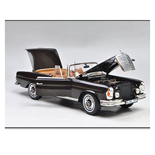 YCNXEB Miniatur Modelle 1 18 for Mercedes-Benz S-Klasse Generation W111 1968 280se Legierung Automodell Erwachsene Sammlung Geschenk Spielzeug Handwerk Nachbildung(2) von YCNXEB