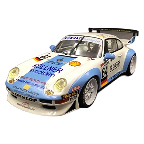 YCNXEB Miniatur Modelle 1 18 for Porsche 911 GT2 Le Mans Simulation Harz Automodell Erwachsene Geschenke Sammlung Spielzeug Handwerk Originalgetreue Nachbildung von YCNXEB