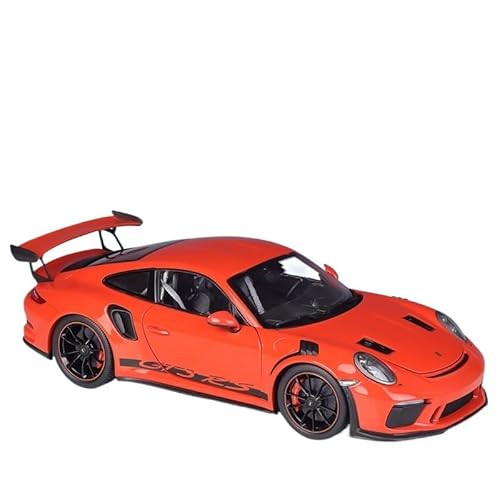 YCNXEB Miniatur Modelle 1 18: Für Porsche 911 GT3RS Sportwagen Aus Metalldruckguss Im Maßstab Legierung Modellsammlung Spielzeug Erwachsene Originalgetreue Nachbildung(Rot) von YCNXEB