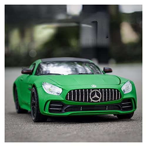 YCNXEB Miniatur Modelle 1 24 Druckgusslegierung Sportwagenmodell Ornamente Metall Spielzeugauto Zurückziehen Nachbildung(Grün) von YCNXEB