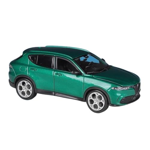 YCNXEB Miniatur Modelle 1 24 Für Alfa Romeo Tonale SUV Legierung Auto Modell Diecast Metall Klassische Fahrzeuge Modell Enthusiasten Sammlungen Originalgetreue Nachbildung(Grün) von YCNXEB