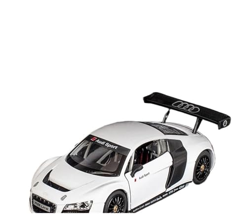 YCNXEB Miniatur Modelle 1 24 Für Audi R8 Legierung Rennwagen Diecast Metall Spielzeug Sportwagen Fahrzeuge Modell Simulation Sammlung Spielzeug Originalgetreue Nachbildung von YCNXEB