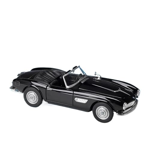 YCNXEB Miniatur Modelle 1 24 Für BMW 507 Legierung Auto Modell Diecast Metall Klassische Sportwagen Fahrzeuge Simulation Sammlung Spielzeug Originalgetreue Nachbildung(Schwarz) von YCNXEB