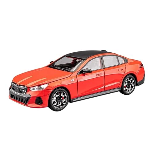 YCNXEB Miniatur Modelle 1 24 Für BMW I5 M60 DAS M6 IM Legierung Miniatur Auto Druckguss Metall Maßstab Auto Modell Sound & Licht Spielzeug Fahrzeug Originalgetreue Nachbildung(White) von YCNXEB