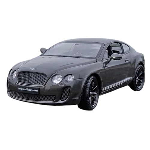 YCNXEB Miniatur Modelle 1 24 Für Bentley Continental Supersports GT Alloy Luxy Car Diecast Simulation Metal Toy Vehicles Model Originalgetreue Nachbildung(Schwarz) von YCNXEB