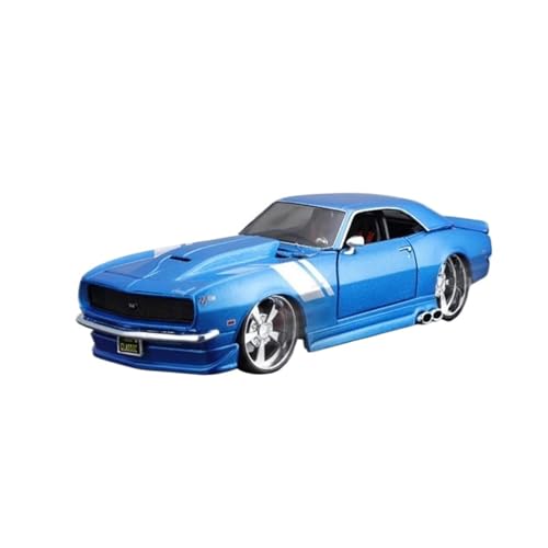 YCNXEB Miniatur Modelle 1 24 Für Chevrolet Camaro Z/28 1968 Legierung Sportwagen Modell Diecast Metal Classic Racing Vehicles Automodell Originalgetreue Nachbildung von YCNXEB