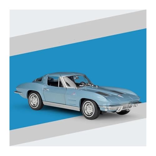 YCNXEB Miniatur Modelle 1 24 Für Chevrolet Corvette 1963 Legierung Sport Auto Modell Diecast Fahrzeug Auto Modell Sammler Auto Originalgetreue Nachbildung YCNXEB Miniatur Modelle 1 24 Für Chevrolet Corvette 1963 Legierung Sport Auto Modell Diecast Fahrzeug Auto Modell Sammler Auto Originalgetreue Nachbildung von YCNXEB
