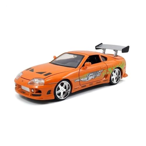 YCNXEB Miniatur Modelle 1 24 Für Den Maßstab 1995 Toyota Supra Nostalgisches Klassisches Modellauto Aus Druckguss-Metalllegierung Spielzeugkollektion Dekoration Originalgetreue Nachbildung von YCNXEB