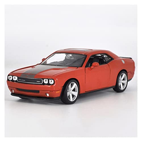 YCNXEB Miniatur Modelle 1 24 Für Dodge Challenger Legierungssimulation Automodell Handwerk Dekoration Sammlung Geschenk Nachbildung(Rot) von YCNXEB