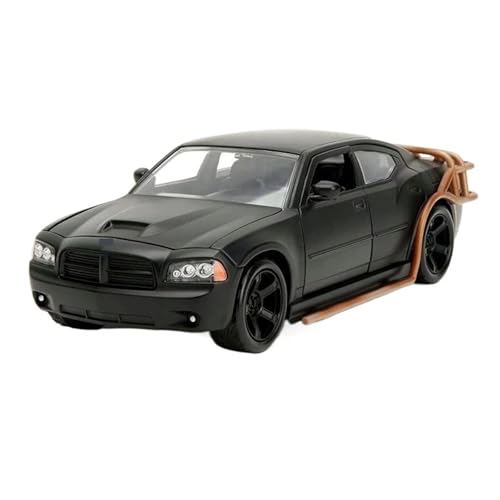YCNXEB Miniatur Modelle 1 24 Für Dodge Charger Alloy Sports Miniaturautomodelle Druckguss-Modellauto Im Maßstab 1 24 Statisches Sammelauto Originalgetreue Nachbildung von YCNXEB