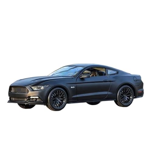 YCNXEB Miniatur Modelle 1 24 Für Ford Mustang 2015 Legierung Diecast Automodell Miniatur Maßstab Simulation Modell Auto Sammlung Spielzeug Originalgetreue Nachbildung(Schwarz) von YCNXEB
