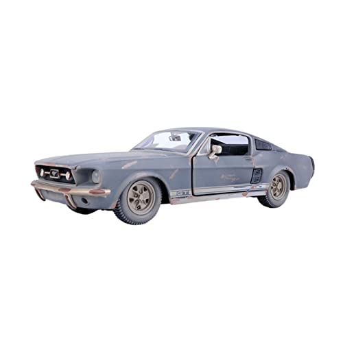 YCNXEB Miniatur Modelle 1 24 Für Ford Mustang GT Um Alte Version Von Oldtimer-Legierungs-Druckguss-Modellsammlungs-Display-Geschenk Zu Machen Originalgetreue Nachbildung von YCNXEB