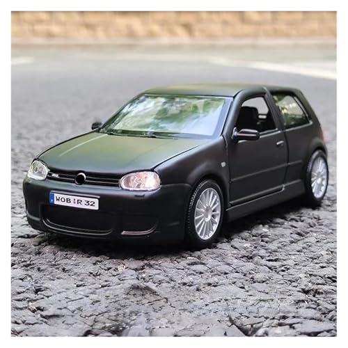 YCNXEB Miniatur Modelle 1 24 Für Golf R32 Legierung Auto Spielzeug Simulation Sammlung Auto Modell Sammlung Geschenk Originalgetreue Nachbildung(Schwarz) von YCNXEB