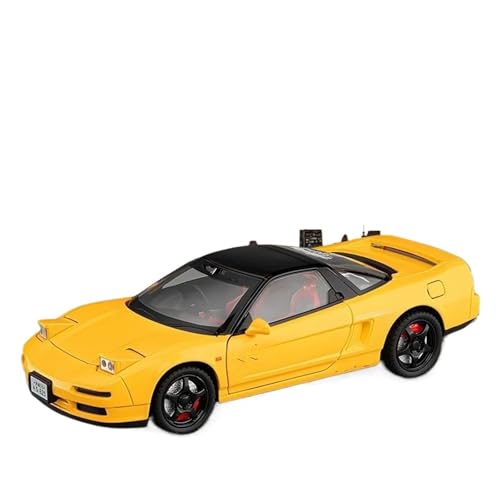 YCNXEB Miniatur Modelle 1 24 Für Honda NSX NA1 1990 Coupe Legierung Mini Auto Diecast Metall Skala Auto Modell Sammlung Spielzeug Auto Originalgetreue Nachbildung(Yellow) von YCNXEB