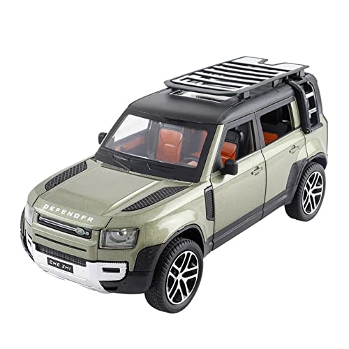 YCNXEB Miniatur Modelle 1 24 Für Land Rover Defender Alloy Die Casting Model Collection Display Spielzeugauto Kindergeschenke Originalgetreue Nachbildung(A) von YCNXEB