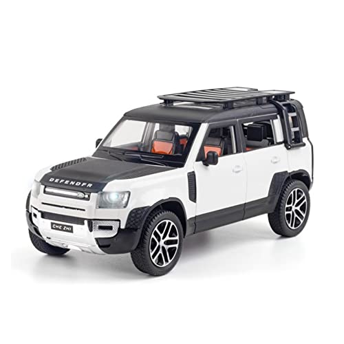 YCNXEB Miniatur Modelle 1 24 Für Land Rover Defender Alloy Die Casting Model Collection Display Spielzeugauto Kindergeschenke Originalgetreue Nachbildung(C) von YCNXEB