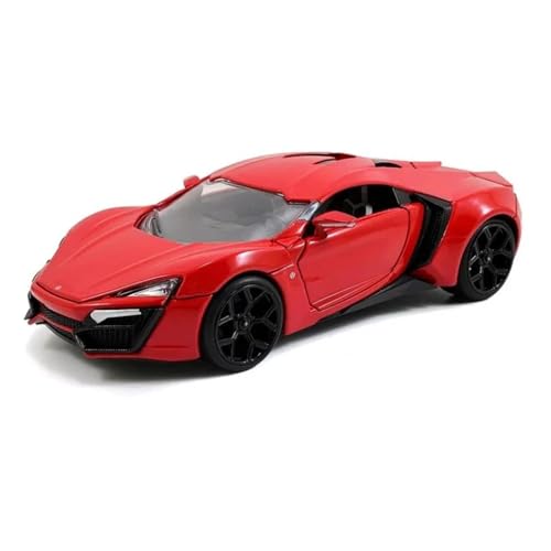 YCNXEB Miniatur Modelle 1 24 Für Lykan Hypersport Simulation Diecast Auto Metall Legierung Modell Auto Sammlungen Wohnkultur Geschenke Originalgetreue Nachbildung von YCNXEB