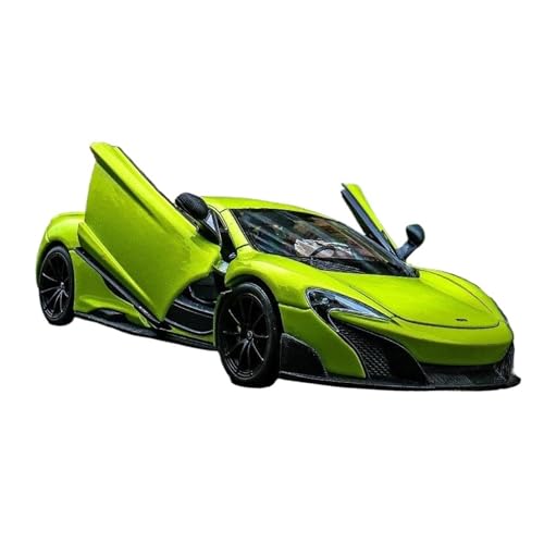 YCNXEB Miniatur Modelle 1 24 Für McLaren 675LT Super Run Auto Dekoration Sammlerstücke Geschenk Spielzeug Druckguss Modell Junge Spielzeug Originalgetreue Nachbildung(White) von YCNXEB