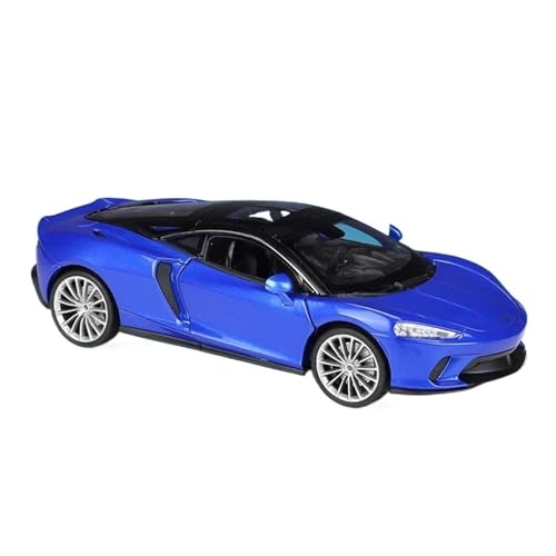 YCNXEB Miniatur Modelle 1 24 Für McLaren GT Legierung Sportwagen Modell Diecast Metall Spielzeug Supercar Fahrzeuge Modell Enthusiasten Sammlungen Originalgetreue Nachbildung(Blau) von YCNXEB