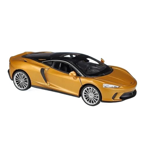 YCNXEB Miniatur Modelle 1 24 Für McLaren GT Legierung Sportwagen Modell Diecast Metall Spielzeug Supercar Fahrzeuge Modell Enthusiasten Sammlungen Originalgetreue Nachbildung(Gold) von YCNXEB