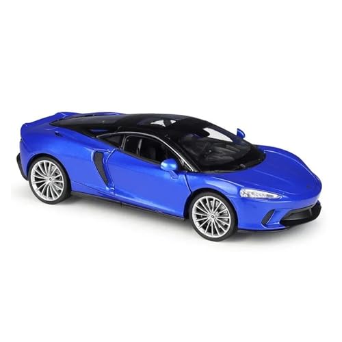 YCNXEB Miniatur Modelle 1 24 Für McLaren GT Sportwagen Diecast Car Klassisches Spielzeugauto Aus Metalllegierung Modellauto Heimdekoration Sammlerstücke Originalgetreue Nachbildung(Blau) von YCNXEB