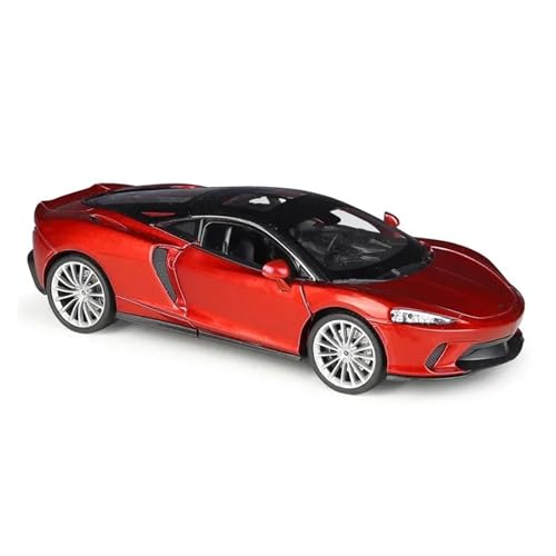 YCNXEB Miniatur Modelle 1 24 Für McLaren GT Sportwagen Diecast Car Klassisches Spielzeugauto Aus Metalllegierung Modellauto Heimdekoration Sammlerstücke Originalgetreue Nachbildung(Rot) von YCNXEB