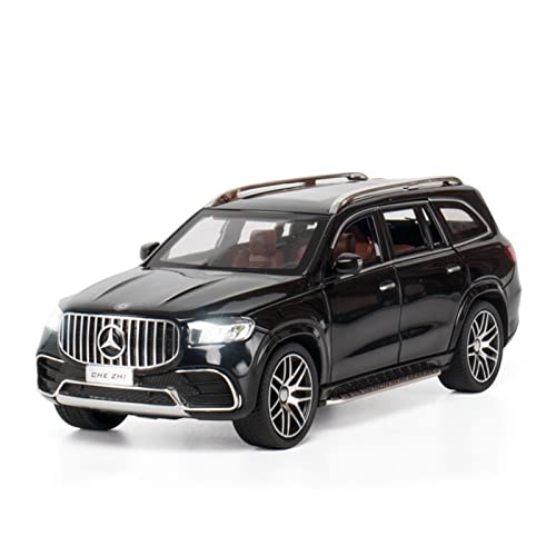 YCNXEB Miniatur Modelle 1 24 Für Mercedes-Benz GLS63 Alloy Die Casting Model Collection Display Spielzeugauto Kindergeschenke Originalgetreue Nachbildung(A) von YCNXEB