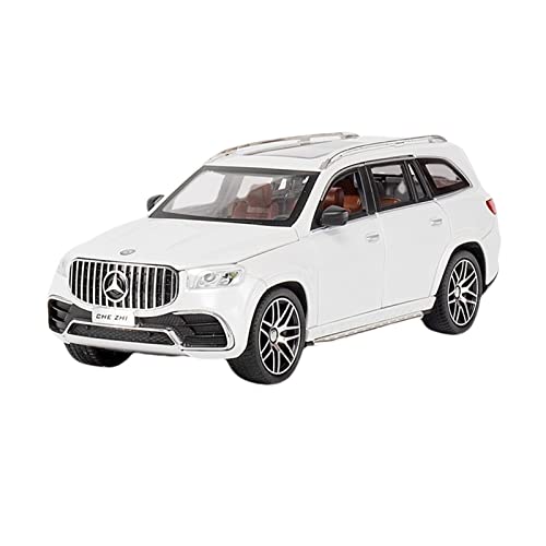 YCNXEB Miniatur Modelle 1 24 Für Mercedes-Benz GLS63 Alloy Die Casting Model Collection Display Spielzeugauto Kindergeschenke Originalgetreue Nachbildung(C) von YCNXEB