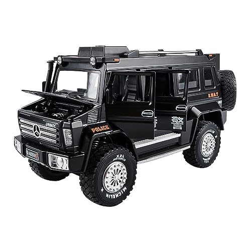 YCNXEB Miniatur Modelle 1 24 Für Mercedes-Benz Panzerwagenlegierung Druckguss Modellauto Sammlung Spielzeugauto Kindergeschenk Originalgetreue Nachbildung(A) von YCNXEB