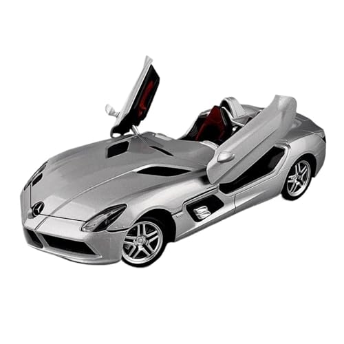 YCNXEB Miniatur Modelle 1 24 Für Mercedes-Benz SLR Legierung Auto Modell Diecast Spielzeug Fahrzeuge Spielzeug Auto Metall Sammlung Modell Geschenk Originalgetreue Nachbildung von YCNXEB
