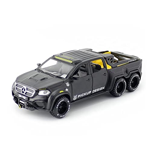 YCNXEB Miniatur Modelle 1 24 Für Mercedes Pickup Legierung Druckguss Modellsammlung Spielzeugauto Kindergeschenke Originalgetreue Nachbildung(B) von YCNXEB
