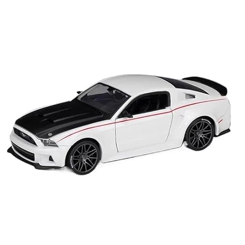 YCNXEB Miniatur Modelle 1 24 Für Metalllegierung Oldtimer-Druckgussmodell 2014 Ford Street Racer Spielzeugsammlung Spielzeug Heimdekoration Zeigt Originalgetreue Nachbildung von YCNXEB