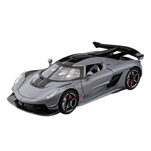 YCNXEB Miniatur Modelle 1 24 Für Mini GT Spielzeug Supersportwagen Serie Modellautos Sammlung Für Erwachsene Hobby Originalgetreue Nachbildung(Gray) von YCNXEB
