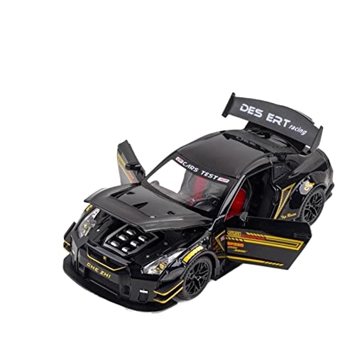 YCNXEB Miniatur Modelle 1 24 Für Nissan GTR Sportwagen Legierung Die Casting Model Collection Display Spielzeugauto Kindergeschenke Originalgetreue Nachbildung(A) von YCNXEB