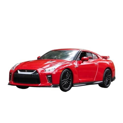 YCNXEB Miniatur Modelle 1 24 Für Nissan Skyline Ares GTR R35 Legierung Rennwagenmodell Simulation Spielzeug Enthusiasten Sammeln Desktop-Dekorationen Originalgetreue Nachbildung(Rot) von YCNXEB
