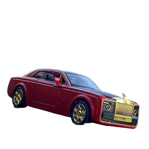 YCNXEB Miniatur Modelle 1 24 Für Porsche 356A Speedster Legierung Sportwagen Diecast Metall Oldtimer Fahrzeuge Modell Hohe SimulationToys Originalgetreue Nachbildung(Rot) von YCNXEB