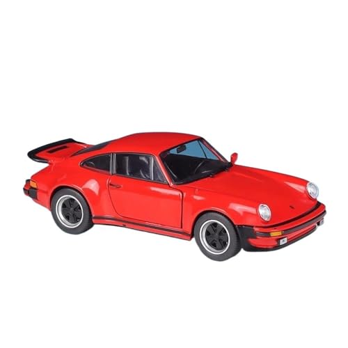 YCNXEB Miniatur Modelle 1 24 Für Porsche 911 Turbo 3.0 1974 Legierung Auto Druckguss Spielzeug Fahrzeuge Auto Enthusiasten Auto Modell Miniatur Maßstab Modell Originalgetreue Nachbildung(Rot) von YCNXEB